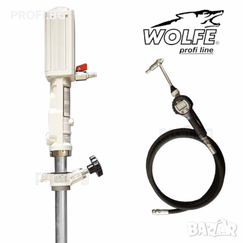 Помпа за наливане на масло от варел с дигитален пистолет разходомер и маркуч, снимка 2 - Други машини и части - 18726508