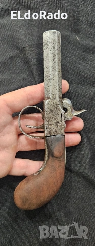 малък капсулен пистолет/бартер , снимка 9 - Антикварни и старинни предмети - 53086643