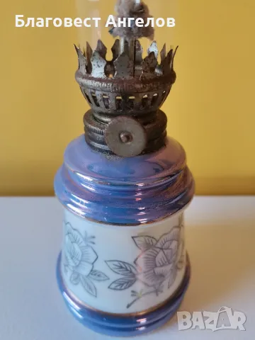 Порцеланова газена лампа , снимка 3 - Антикварни и старинни предмети - 47319099