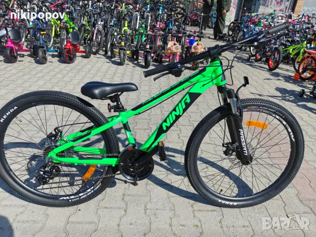 Промо велосипед 26" Passati NINJA зелен, снимка 2 - Велосипеди - 56255826