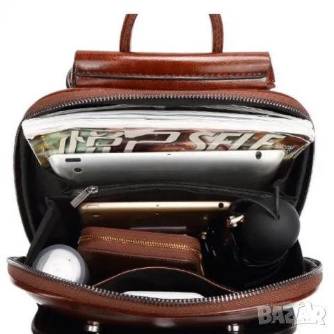 Дамска чанта-раница Angel D.Brown, снимка 6 - Чанти - 49108707