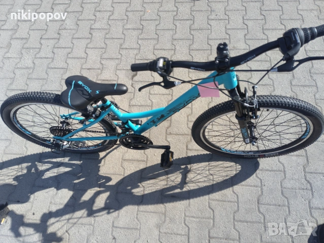 BYOX Велосипед 24" PRINCESS тюркуаз, снимка 8 - Велосипеди - 53848699