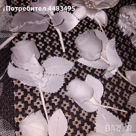 Сватбени украшения, снимка 6 - Сватбени аксесоари - 55981364