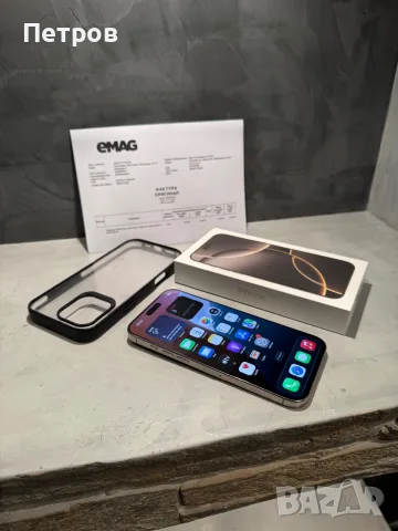 КАТО ЧИСТО НОВ Iphone 16 Pro Max 512 GB + Гаранция, снимка 7 - Apple iPhone - 56342191