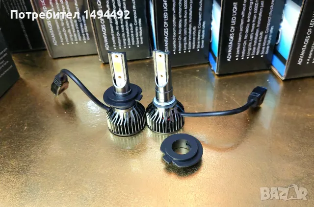 H8, H9, H11 Led автомобилни крушки, снимка 12 - Аксесоари и консумативи - 48688369