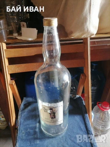  2БР БУТИЛКИ ОТ УИСКИ 4,5 ЛИТРА, снимка 4 - Декорация за дома - 43582381