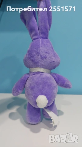 Плюшена играчка зайче Milka, снимка 4 - Плюшени играчки - 53413059