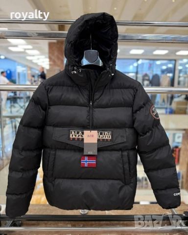 Черно Мъжко Зимно Яке 