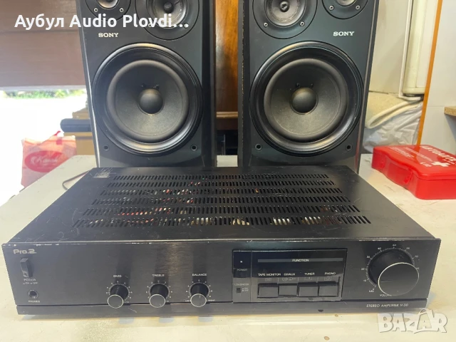 Pro.2 V-30 Stereo Усилвател , снимка 2 - Ресийвъри, усилватели, смесителни пултове - 51156831