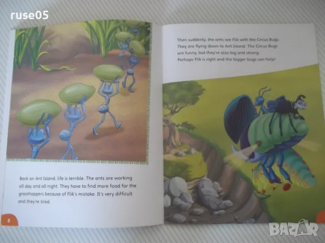 Книга"A Bug's Life-Pearson English Kids Readers Level 3"-32с, снимка 4 - Чуждоезиково обучение, речници - 56054328