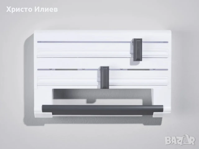 Поставка за кухненска картия и фолио Органайзер за стена, снимка 5 - Други - 51325840