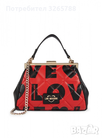 Love Moschino ladybug bag, снимка 1 - Чанти - 36345860