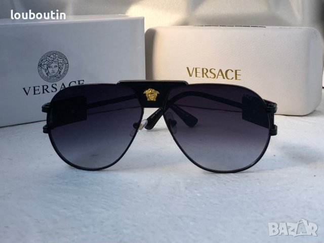 Versace VE2252 мъжки слънчеви очила авиатор унисекс дамски, снимка 7 - Слънчеви и диоптрични очила - 41790390