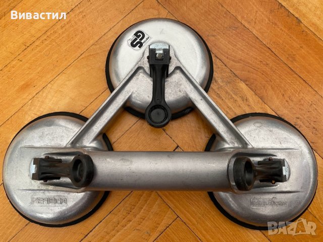 Вкуум лапи Veribor за носене на стъкла,плочки,плоскости и други материали., снимка 12 - Други машини и части - 16327188