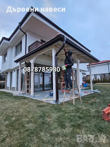 Ремонт на покриви дървени навеси , снимка 4 - Монтажи - 49908752