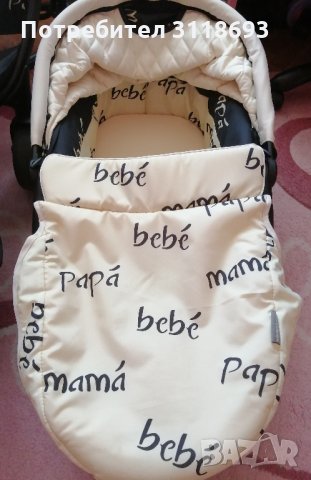 Бебешка количка KIKKA BOO Мadrid 3in1, снимка 5 - Детски колички - 33821904