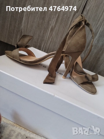 Дамски сандали на ток