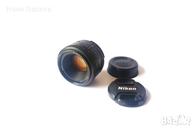 Nikon AF Nikkor 50mm f1.8 D, снимка 5 - Обективи и филтри - 56181921