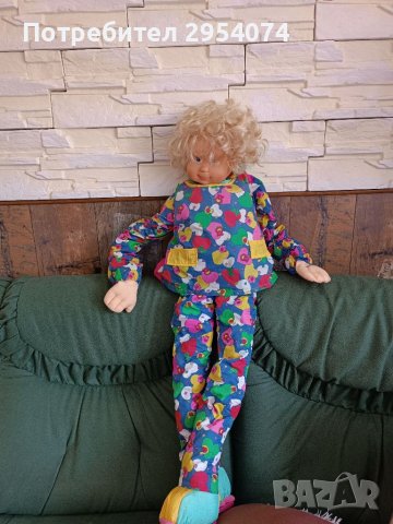 Голяма декорираща кукла с две лица 45лв, снимка 4 - Декорация за дома - 41260453