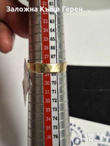 Мъжки златен пръстен - 3,16 гр., снимка 4 - Пръстени - 51960206