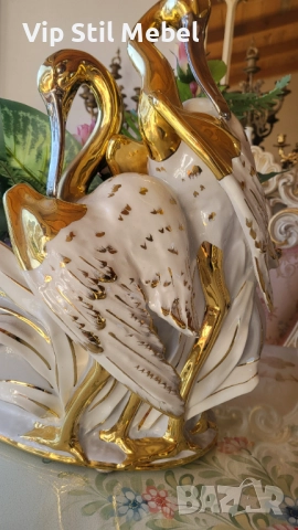 Огромна порцеланова кашпа , снимка 4 - Декорация за дома - 52429070
