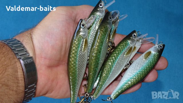 Уклей MINUK-M15 . Воблер от  VALDEMAR-BAITS ръчна изработка, снимка 5 - Такъми - 31437069