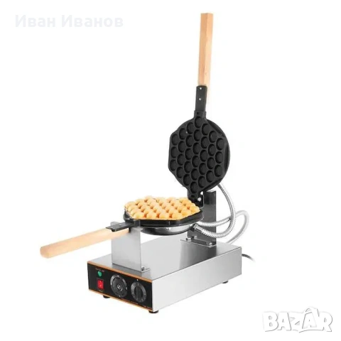 Професионален Bubble гофретник 1400W, снимка 3 - Обзавеждане за заведение - 53719146