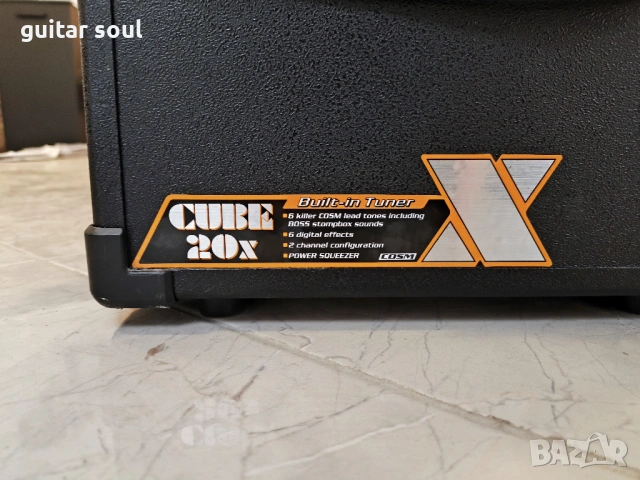 Roland Cube 20X китарен усилвател - кубе (комбо), снимка 4 - Китари - 53444736