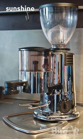 Made in ITALY * ХРОМ * Профисионална Кафемелачка Macap M4T таймер 58мм, снимка 10 - Кафемашини - 53623932