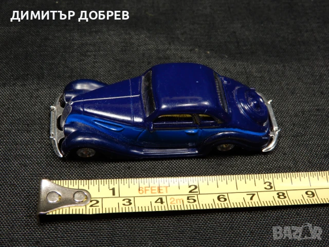 1/64 РЕТРО МЕТАЛНА КОЛИЧКА BMW 327 GRELL , снимка 7 - Колекции - 50506475