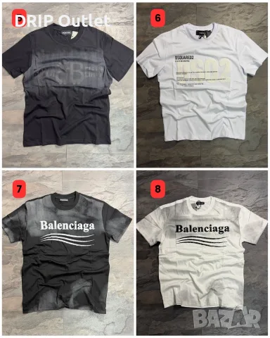 !НОВИ МОДЕЛИ! Мъжки Тениски |DSQ2|LV|STONE ISLAND|BALENCIAGA, снимка 2 - Тениски - 54567902