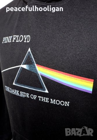 Pink Floyd - Dark  Side of the Moon Hoodie - размер М, снимка 3 - Суичъри - 44498956