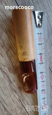 Старинно цигаре - държач за пури - кехлибар 