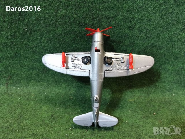 Колекционерски метален самолет на Dinky toys P47 tunderboult , снимка 8 - Колекции - 40023496