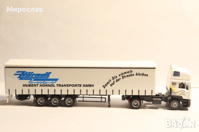 AWM H0 1/87 MAN TIR ВЛЕКАЧ КАМИОН МОДЕЛ КОЛИЧКА, снимка 6 - Колекции - 53385434