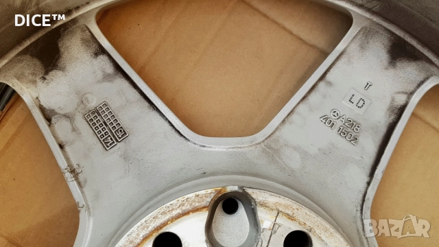 1бр 18 5х112 лята джанта AMG Mercedes CLS W218. лети джанти Мерцедес ЦЛС , снимка 2 - Гуми и джанти - 52421316