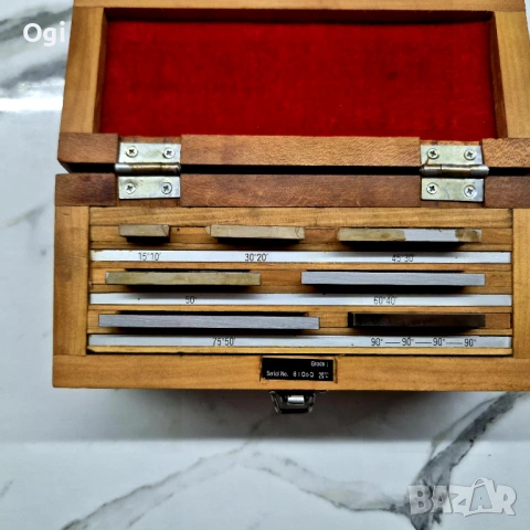 Ъглови мерки прецизни  еталони , снимка 2 - Шублери - 53804637