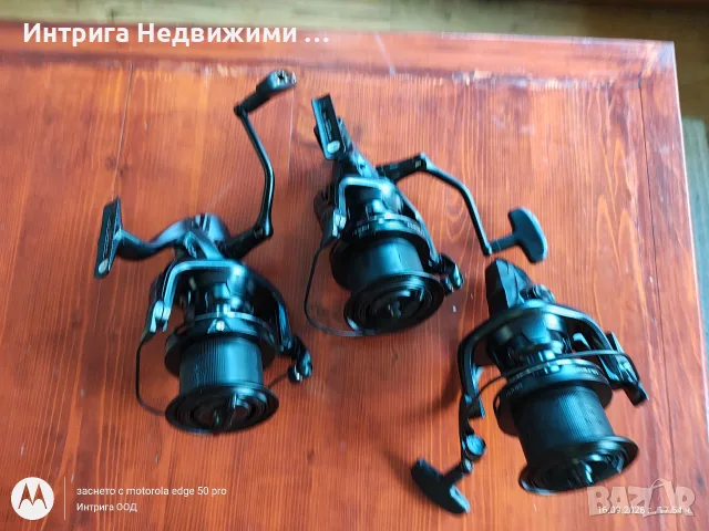 Shimano Ultegra 14000 XTE с алуминиев тунинг MV Spools.Комплект 3 бр., снимка 3 - Макари - 56105357