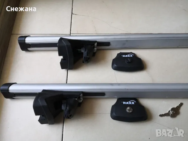 Греди HAKR 127см за кола стандартни надлъжни релси, до 130км/ч и 100кг, снимка 2 - Аксесоари и консумативи - 49424432