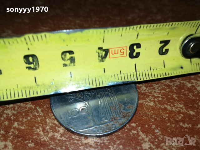 L100 ITALIANA-МОНЕТА ЗА КОЛЕКЦИЯ 2110251946, снимка 10 - Нумизматика и бонистика - 52135173