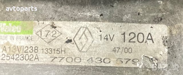 Renault Kangoo,Laguna,Megane 1999година 1.9dti  Динамо, снимка 6 - Части - 42559683