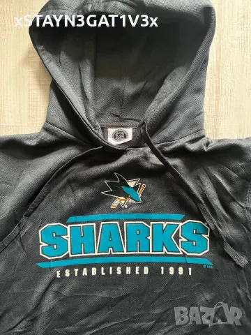 Суичър San Jose Sharks - NHL product, снимка 2 - Суичъри - 49544634