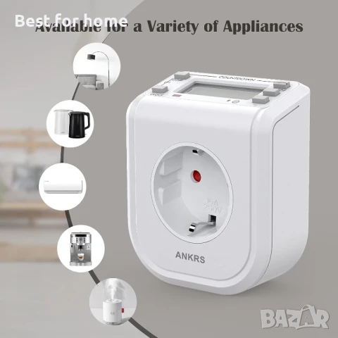 Ankrs цифров таймер мини контакт. (2 броя), снимка 7 - Други - 51120841