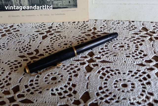 Колекционерска писалка Хемус, позлатен писец, снимка 4 - Антикварни и старинни предмети - 40645409