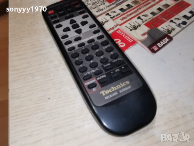 TECHNICS EUR646497 RECEIVER REMOTE-ВНОС SWISS 1312251936, снимка 13 - Ресийвъри, усилватели, смесителни пултове - 52776477