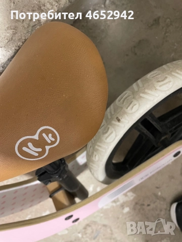 Детско баланс колело Kinderkrafts розово, снимка 3 - Велосипеди - 52434859