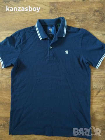g-star dunda slim stripe polo - страхотна мъжка тениска , снимка 5 - Тениски - 41964557