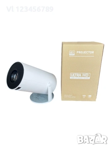 Смарт преносим видео проектор с Android, снимка 3 - Плейъри, домашно кино, прожектори - 52271874