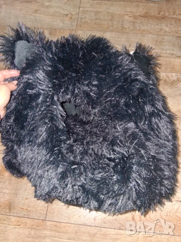 Плюшена kъща с уши  и играчка, снимка 2 - За котки - 50748945