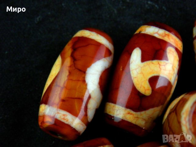 ''БЯЛА ТАРА " 10 БР. ДЗИ МЪНИСТА ТИБЕТ НЕПАЛ АЗИЯ АХАТ ХИМАЛАИ , снимка 5 - Други - 41767759